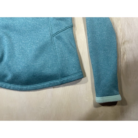 The North Face Full Zip Teal Green Blue Athletic Jacket XS Womens - Picture 13 of 13